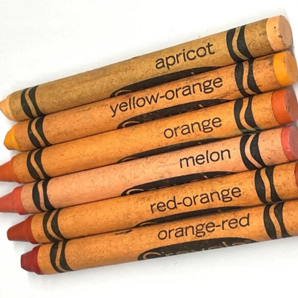 CRAYOLA Binny Smith RARE RETIRED Colors Crayons Finger Paint‎ LOT Vintage